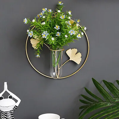 Modern Wall Mounted Glass Planter Mini Vase 26.5*25cm • £15