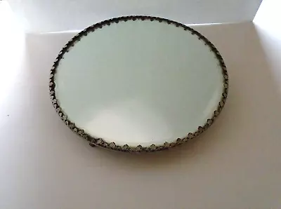 Vintage Victorian Beveled  Mirror/vanity Plateau Tray • $40