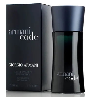 £47.99 • Buy Armani Code Pour Homme 50ml Eau De Toilette Spray Brand New & Sealed For Him