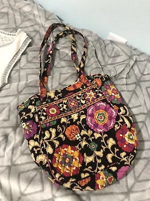 VERA BRADLEY Shoulder Bag RETIRED PAISLEY PRINT Purse Quilted Tote Shopper Cute • $5