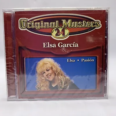 Elsa Garcia CD Original Masters 20 Tracks 2 En 1 Tejano Texmex Rare New • $25
