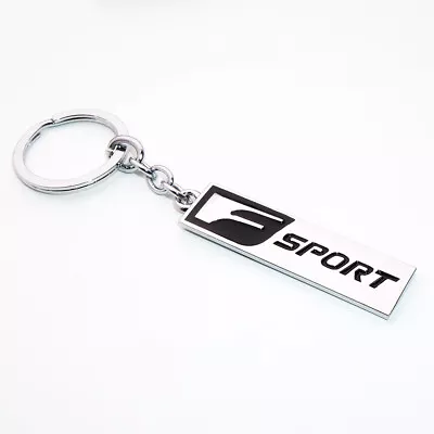 $8.99 • Buy 3D For Lexus F-Sport Logo Alloy Car Home Keychain Ring Decoration Gift Emblem