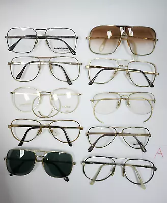 1980s LOT Of 10 Pairs Vintage Eyeglasses Girard Stetson AO  Fashion Frames • $50