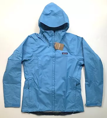 Women's PATAGONIA Torrentshell 3L Jacket Raincoat #85246 LAGO BLUE (LAGB) • $179.99