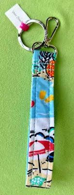 Vera Bradley Beach Treasures Wristlet Keychain:nwt • $11.75