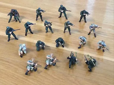 Vintage Detailed Army Men MINIATURE SOLDIERS Military Figures Lot • $16.99