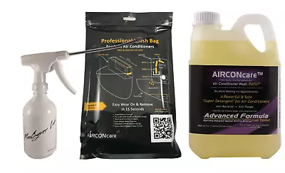$114 • Buy AIRCONcare Air Conditioner Cleaning Kit 2 / Air Conditioner Cleaner For Split Du