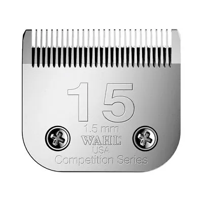 Wahl COMPETITION BLADE SET (# 15 Size 1.5mm) KM2 KM5 KM10 KMSS Dog Clipper • $64.94