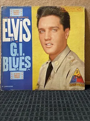 Elvis Presley~  G.I. Blues OST Soundtrack LP LPM-2256 MONO/ Cleaned/ VG • $12.95