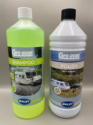 Caravan Shampoo Wash 1 Ltr & Caravan Polish PTFE 1 Ltr Great Value For Money • £25.99