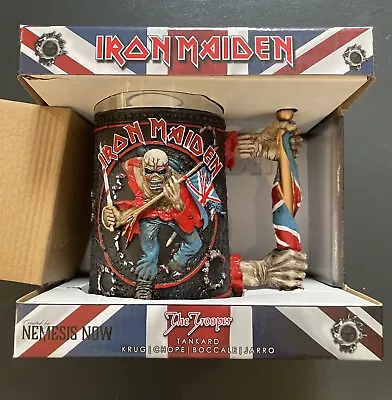 Iron Maiden - The Trooper  - Tankard - Boxed Official (imperfect Box) • £30