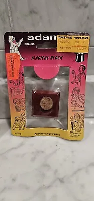 Vintage Original Adams Magical Block Magic Trick Turn A Penny Into A Dime • $12.99