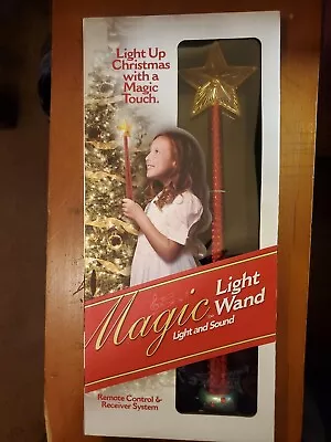 Magic Light Wand With Remote Control And Sound - Gold • $50