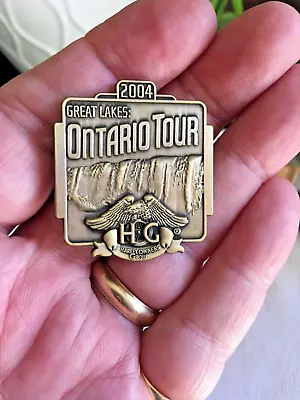 Harley Owners Group 2004 Great Lakes Ontario Tour Pin • $5