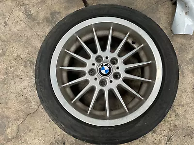 Factory 17'' Brilliant Line Wheel Front Rim 8'' Wide BMW E39 540I OEM #01185 • $182.25