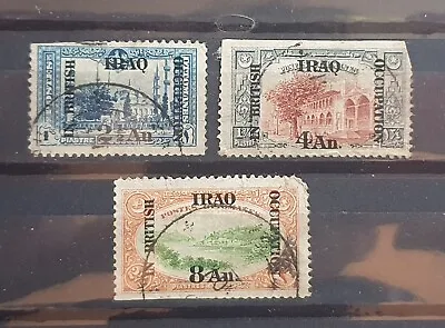 £0.99 • Buy Iraq 1918 British Occupation 3 Value Used VE692