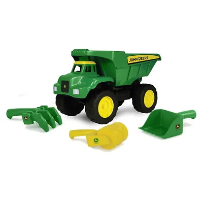 $37 • Buy John Deere 38cm Big Scoop Dump Truck Kids Interactive Sand Pit Vehicle Toy 3y+