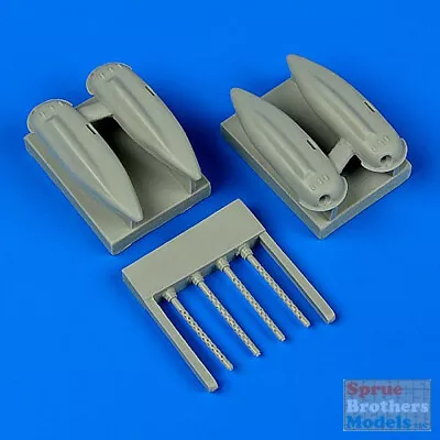 QBT48692 1:48 Quickboost B-25J Mitchell External Gun Packs (REV Kit) • $18.74