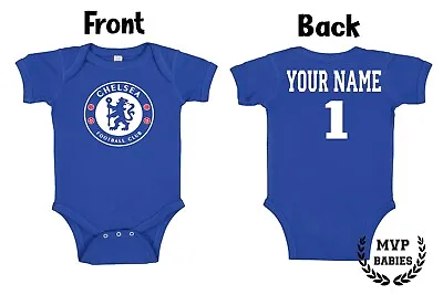 Chelsea F.C. Homemade Baby Bodysuit • $20