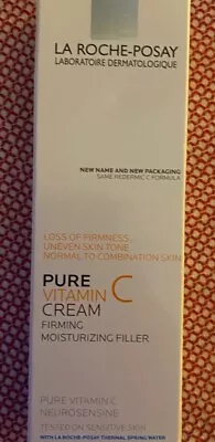 La Roche-Posay Pure Vitamin C Cream Firming Moisturizing Filler ~ 1.35fl.oz/40ml • $34.95