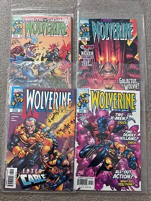 Wolverine 137-140 3x Marvel Comics Bundle  • £5