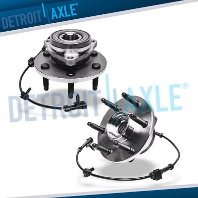 $99.81 • Buy Front Wheel Hub Bearings Set For 2000-2006 Chevy Suburban GMC Yukon Tahoe 6 Lug