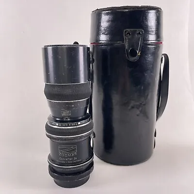 Zoomar 50-125mm F/4.0 Macro Zoom MF Lens 2X Teleconverter Canon FL Adapter • $649.94