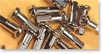 £4.95 • Buy CLASSIC BIKE SPOKE NIPPLES Rolled Thread 9 Gauge .250''dia PACK OF 5 SJ869