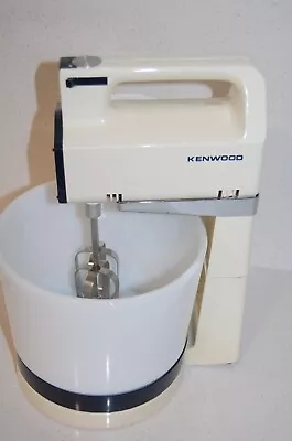 Kenwood Chefette Retro Electric Countertop Food Mixer With Milk Glass Bowl • $59