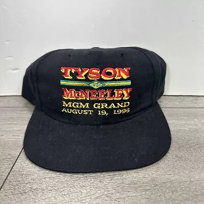 MGM Grand Las Vegas August 19 1995 Mike Tyson Vs McNeeley Boxing Snapback Hat • $100