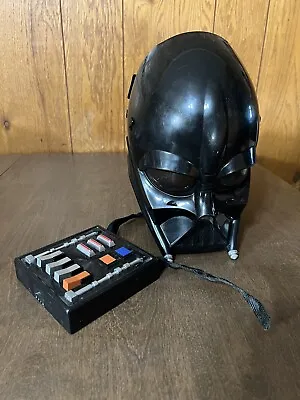 2004 Darth Vader Mask Helmet With Electronic Voice Change Full Size Works • £28.92