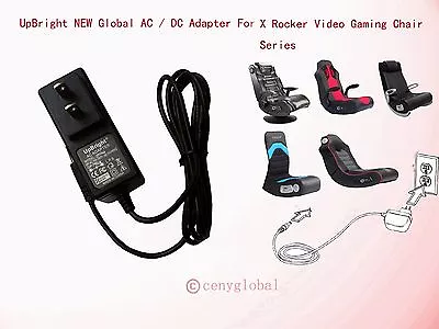 NEW AC-DC Adapter For X Rocker Game Gaming Chair 51231 Power Supply Cord Charger • $11.99