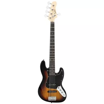 Glarry Gjazz Electric 5 String Bass Guitar Full Size Bag • $96.82