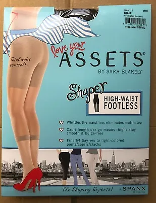 £1 • Buy  SPANX HIGH WAISTED   FOOTLESS TIGHTS SIZE 1 Brand New