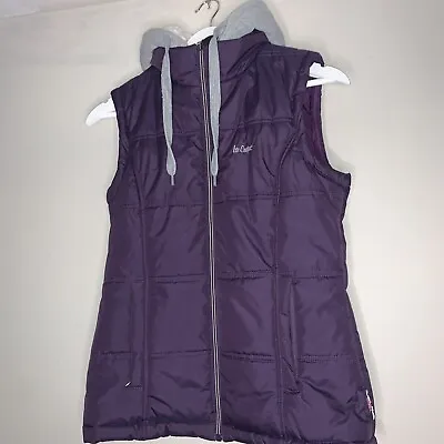 £15 • Buy Ladies Hooded Gilet Size 8 With Fleece Lined Hood