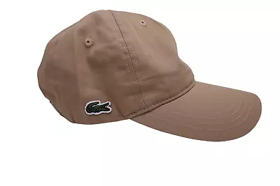 Lacoste Baseball Strapback Cap In Khaki • $26.99