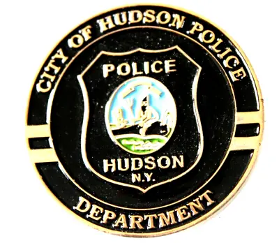 Rare City Of Hudson Mass Police Department Mint 1.75-inch Challenge Coin LEO • $30
