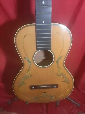 Vintage Parlor Guitar • $800