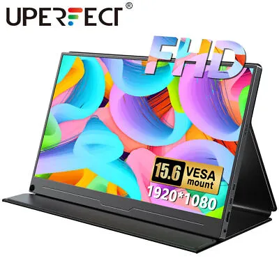 Portable Monitor 15.6'' USBC Type C IPS Display Screen For Laptop Phone PS6 Used • $59.99