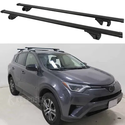 For Toyota RAV4 2001-2018 Roof Rack Cross Bar Aluminium Luggage Carrier W/ Lock • $139.75
