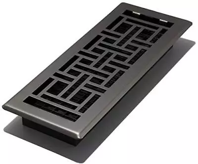 AJH412-GM Oriental Floor Register 4x12 Inches Gun Metal  1-Pack • $27.35