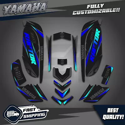 Yamaha Raptor 660 660r Full Graphics Decals Stickers Kit Atv • $151.01