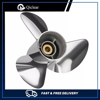 14 1/4x16 Stainless Steel Propeller Fit Yamaha Outboard 150-250HP 15 ToothRH • $389