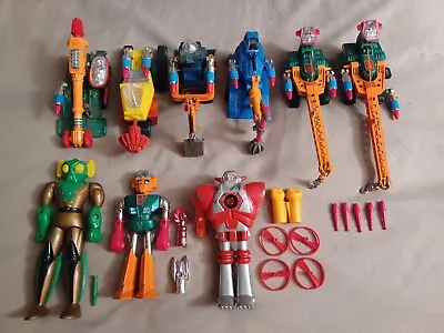 Vintage 70s Shinsei Mini Power UFO Commander 7 Star Mites Lot • $195