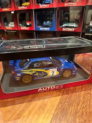 1/18 Autoart 80790 Subaru Impreza Wrc 2007 P.solberg #7 (rally Of Monte Carlo) • $450