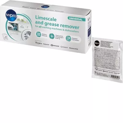 Wpro By Hotpoint Washing Machine Limescale Descaler & Grease Remover J00296870 • £12.99