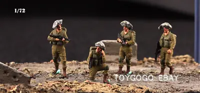 1/72 TANK 1:72 WW2 Israel Defense Force Soldiers Military Toy TotalWar Diorama • $9.99