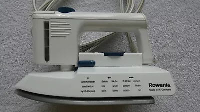 £15.59 • Buy Folding Iron Rowenta For Travel Model: VAPO-TRAVELER DA-53.1