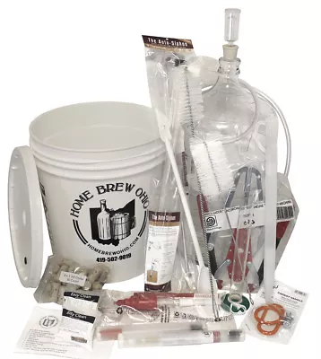 Ultimate Wine Making Equipment Kit - 6 Gallon Glass Carboy • $196.35