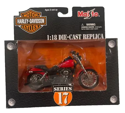 2003 Maisto Harley Davidson Motorcycle 1-18 2002 FXDX Dyna Super Glide Sport S17 • $11.95